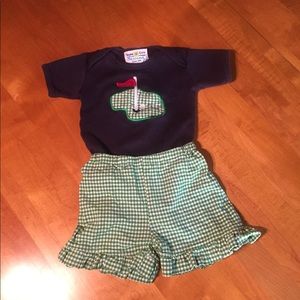 Infant Girl Golf Lovers Outfit